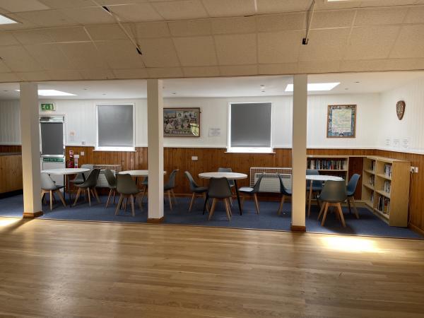 Village Hall new tables and chairs 2