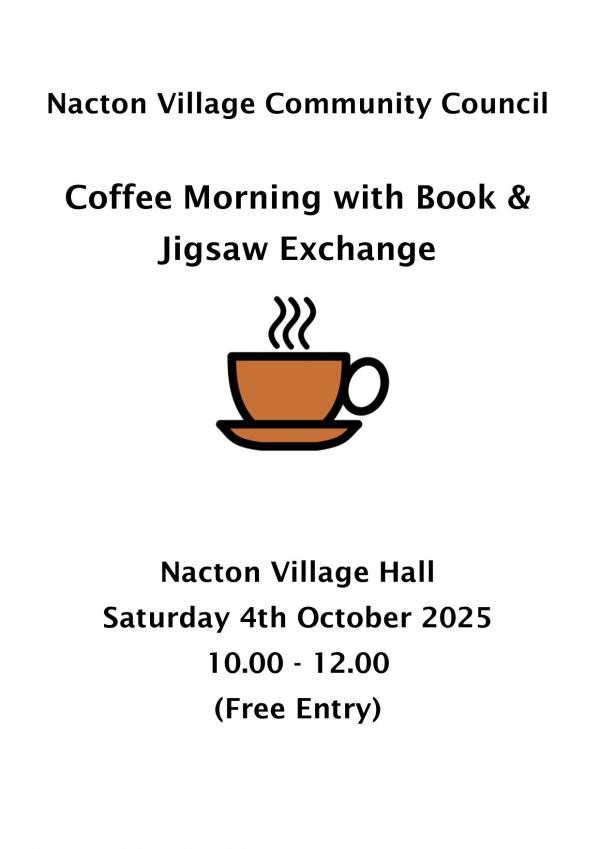 Coffee morning october 25
