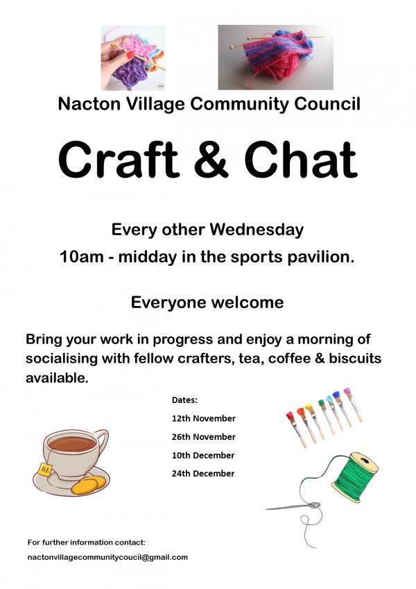 Craft Chat NovDec 25