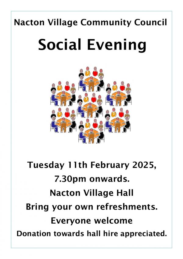 Social Evening Feb 25